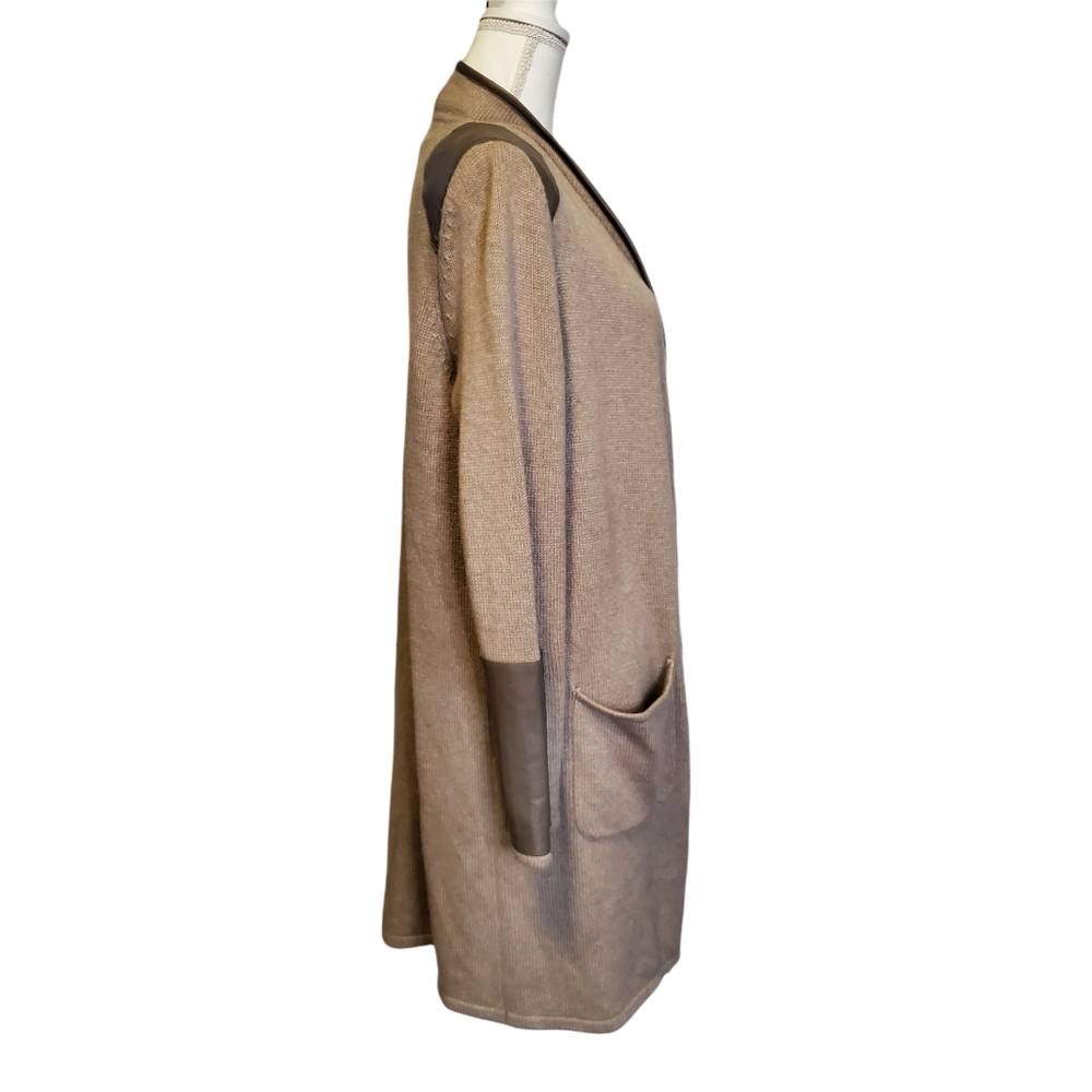Sigrid Olsen Signature Open Front Cardigan Duster… - image 5